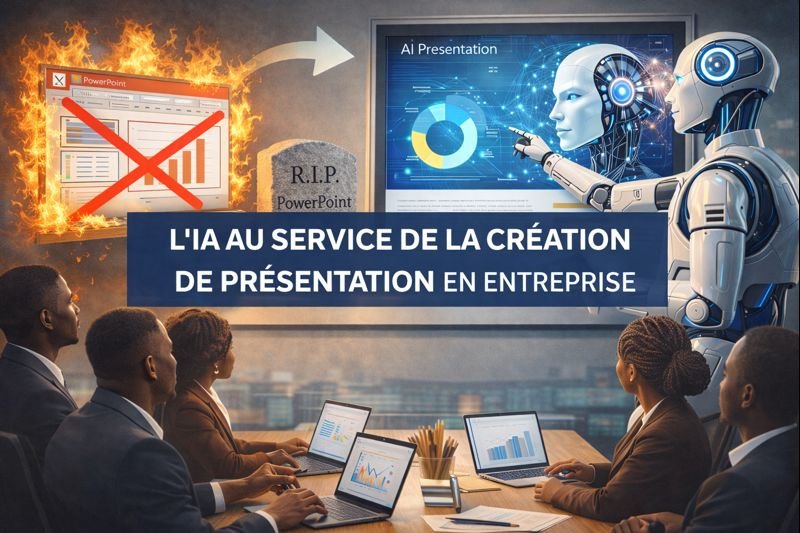 L’IA AU SERVICE DE LA CRÉATION DE PRÉSENTATION EN ENTREPRISE